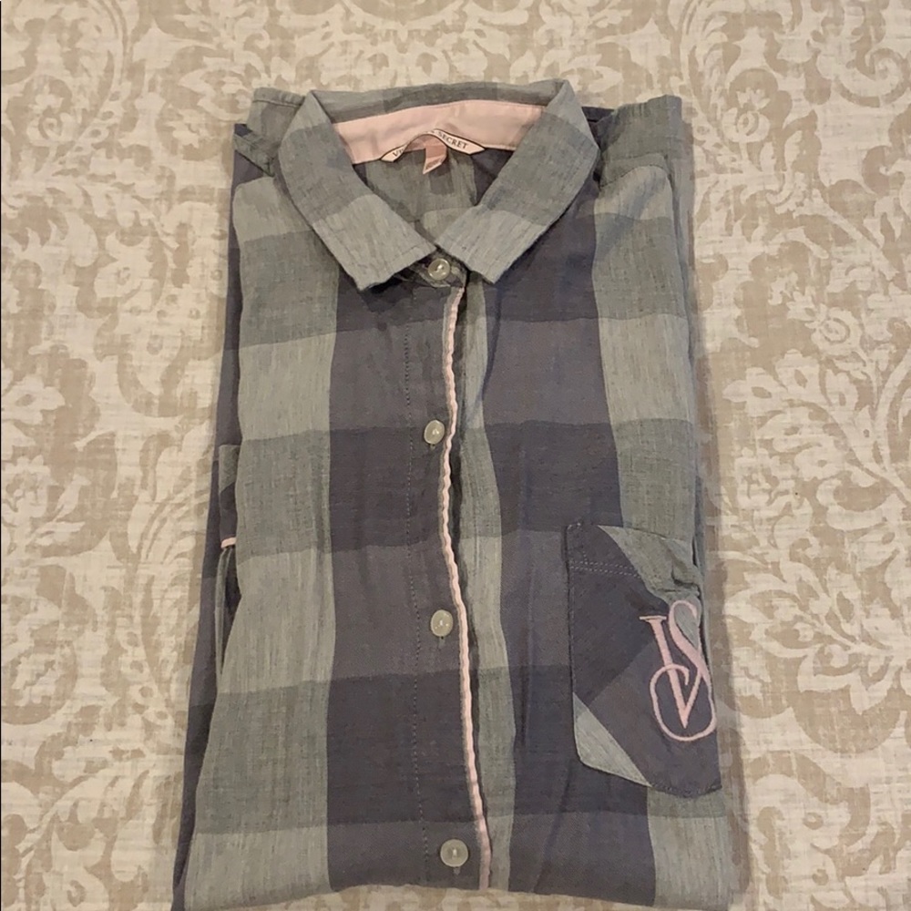 Victoria’s Secret Button Down Sleepshirt